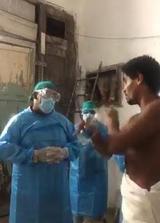 Apuntes de San Isidro:  violación del protocolo de salud en Cuba por Covid-19 [+ video]