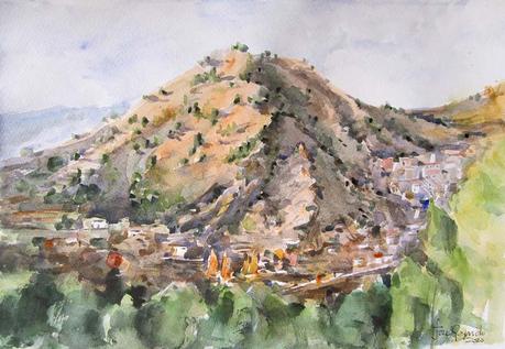 Árboles y paisajes de otoño