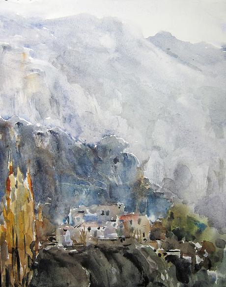 Árboles y paisajes de otoño