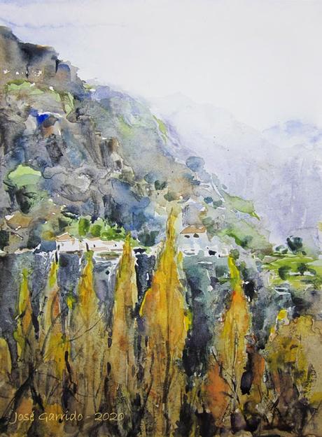 Árboles y paisajes de otoño