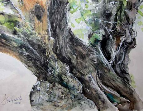 Árboles y paisajes de otoño