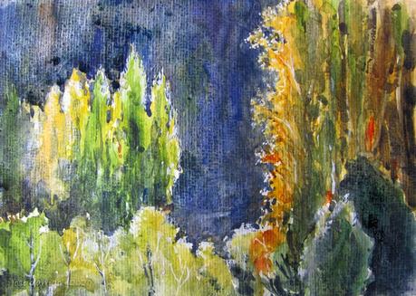 Árboles y paisajes de otoño