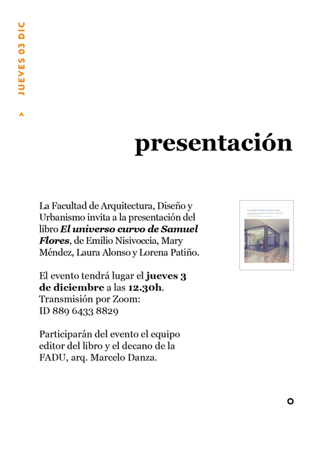 El universo curvo de Samuel Flores El universo curvo de Samuel Flores