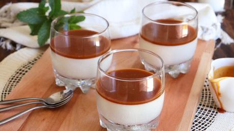 panna cotta panacota vainilla toffee caramelo