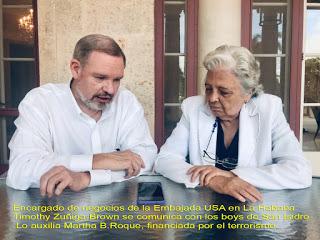 Transmisión de la TvCubana sobre sucesos en San Isidro Transmisión de la TvCubana sobre sucesos en San Isidro