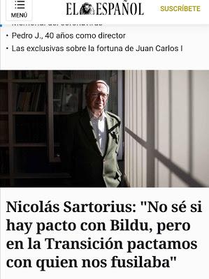 Nicolás Sartorius, “Rob” Gonsalves, el Emérito en el Ibex y Maradona, tal como era.