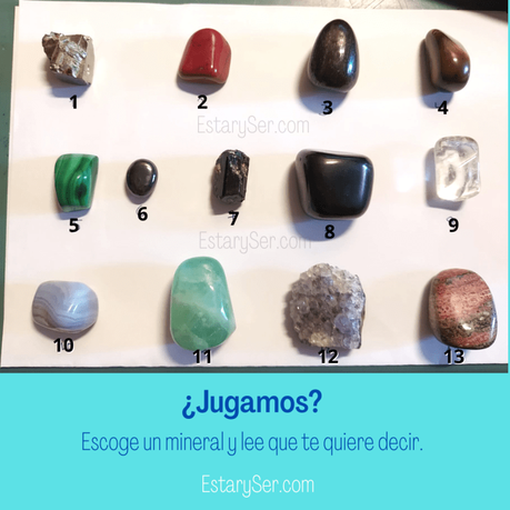 Escoge un mineral y lee el significado Escoge un mineral y lee el significado