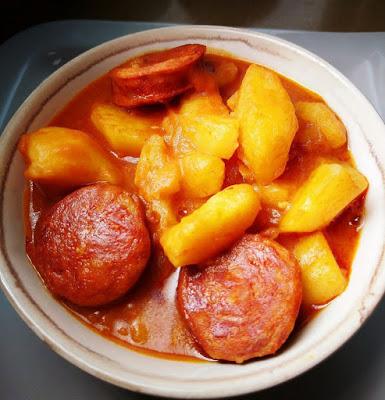 Patatas a la riojana Patatas a la riojana