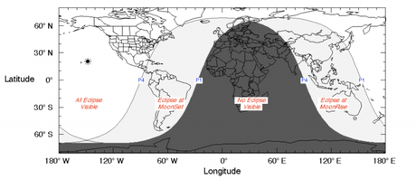 ¿Dónde se podrá observar el Eclipse penumbral de Luna éste 30 de noviembre de 2020?