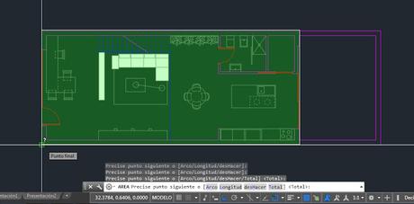 Como calcular la superficie útil y construida en un plano de Autocad Como calcular la superficie útil y construida en un plano de Autocad