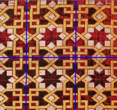 Simetrías en los tejidos nazaríes del Lázaro