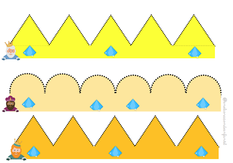 GRAFOMOTRICIDAD ''LAS CORONAS DE LOS REYES MAGOS''