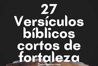 27 Versículos bíblicos cortos de fortaleza - Paperblog