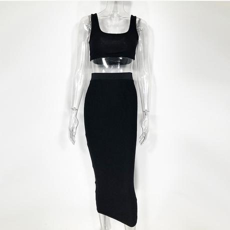 Faldas Largas Blusas Cortas