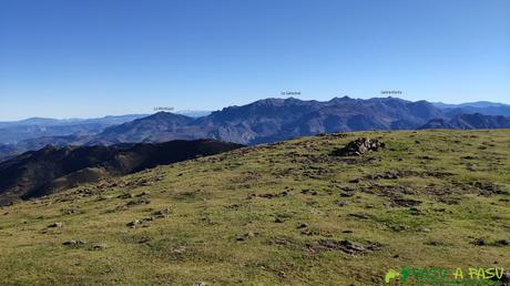 Vista desde la Loral hacia el Aramo