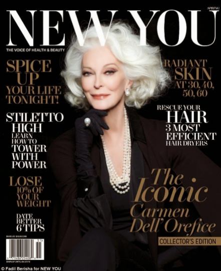 Carmen Dell'Orefice una modelo y bailarina de leyenda