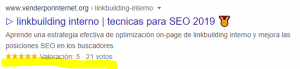 ¿Cómo conseguir Rich Snippets en Google ?