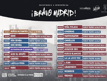 Nuevo ciclo de conciertos: ¡Bravo Madrid!