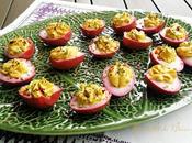 Deviled Eggs Huevos Rellenos estilo americano