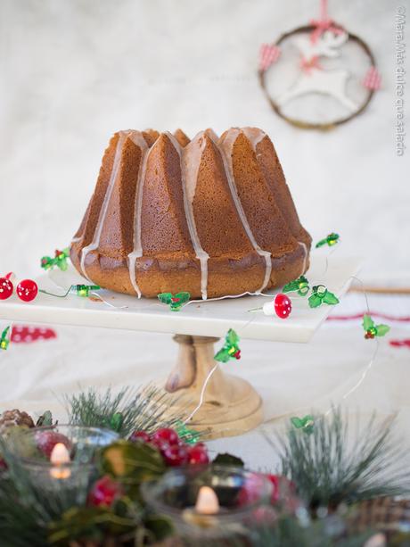 Tunnel of Mincemeat Bundt Cake