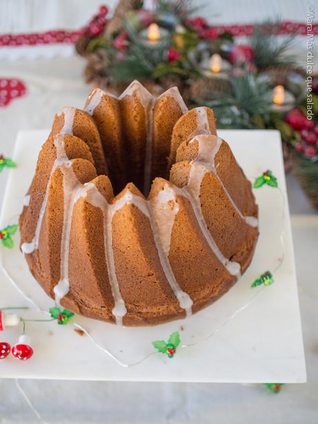 Tunnel of Mincemeat Bundt Cake