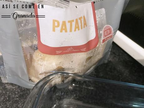 Rabo cordobés con patatas asadas al curry Rabo cordobés con patatas asadas al curry