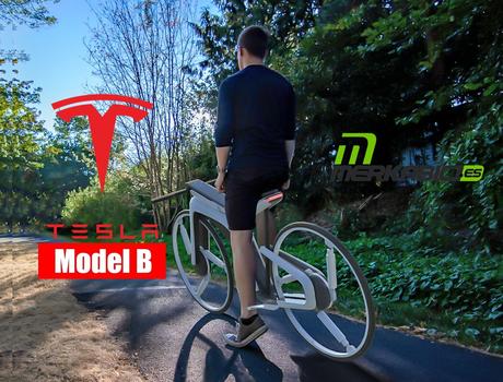 Bicicleta eléctrica Tesla Model B un motor en cada rueda