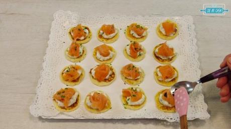 Blinis de Salmon Ahumado 9