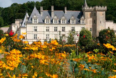 Hermosos Jardines del Castillo de Villandry en Francia