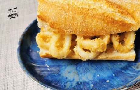 Bocata de calamares, una receta tradicional madrileña