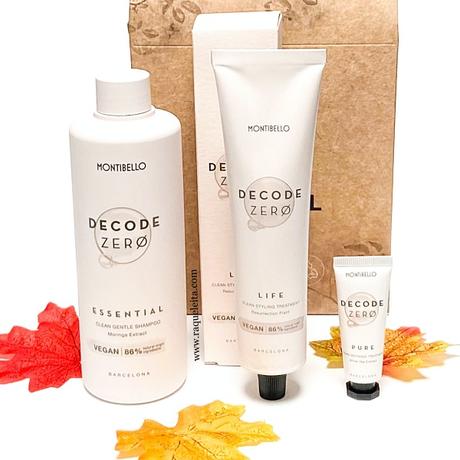 Regala una Experiencia Única de Cuidado Capilar con los Packs de Navidad Decode Zerø de Montibello montibello-decode-zero-look-natural