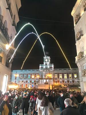 Luces de Navidad y vuelta a las andadas.