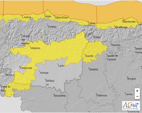 Las cumbres amanecen pintadas de blanco avisando de la llegada de una nueva dana durante el puente de diciembre