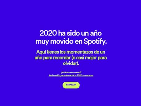 ¿Cómo ver y compartir tu resumen del año en Spotify?