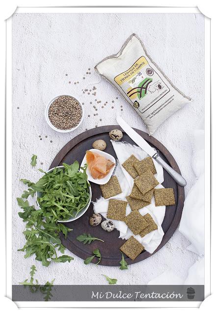 Crackers de Lentejas