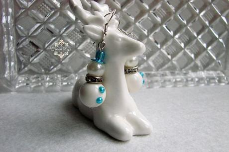 DIY: Pendientes navideños con abalorios