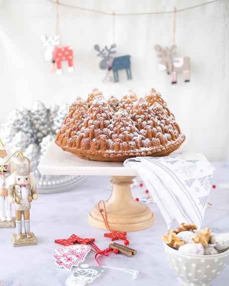 Bundt Cake con higos secos y nueces