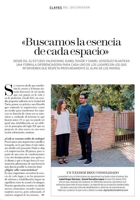 DG ARQUITECTO VALENCIA en NUEVO ESTILO DG ARQUITECTO VALENCIA en NUEVO ESTILO