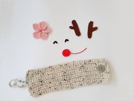 DIY: Funda reno de ganchillo para taza