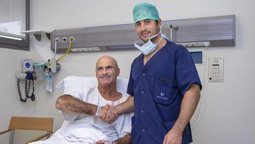 Aitor Francesena ha sido operado con éxito en Policlínica Gipuzkoa