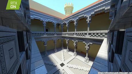 Minecrafteate en Minecraft RTX, Nº34: Réplica del castillo de Mazanares el Real, Madrid, España.