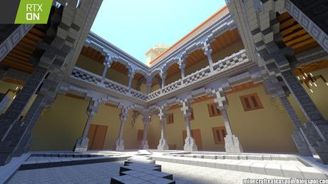 Minecrafteate en Minecraft RTX, Nº34: Réplica del castillo de Mazanares el Real, Madrid, España.