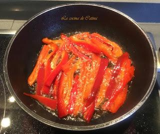 Tumbet de patatas, berenjenas y tomates