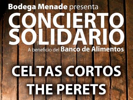 Concierto solidario en Bodegas Menade por el Banco de Alimentos con Celtas Cortos