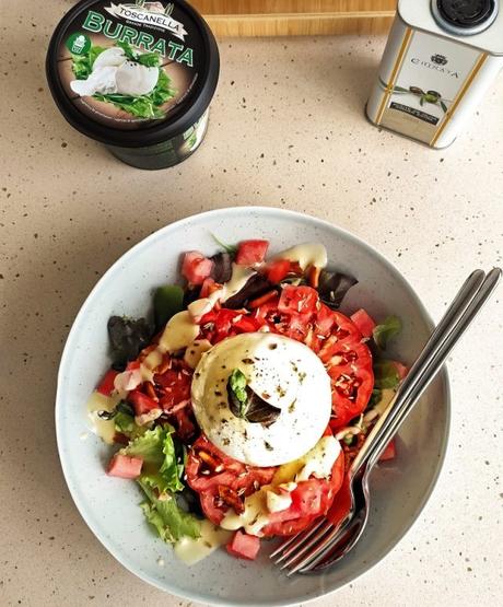 Recetas con burrata, el queso de moda