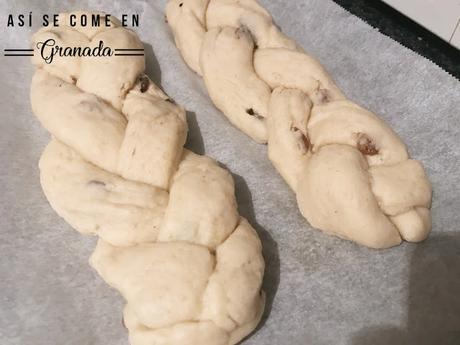 Pan de Shabat o pan trenzado sin gluten