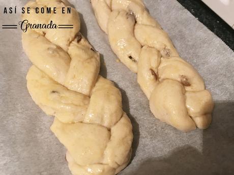 Pan de Shabat o pan trenzado sin gluten