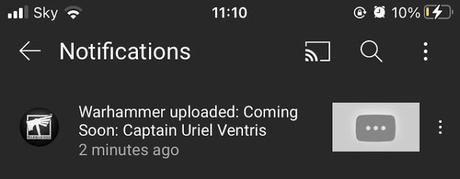 Uriel Ventris Primaris, filtrado accidentalmente por GW Uriel Ventris Primaris, filtrado accidentalmente por GW