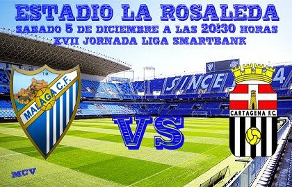 MALAGA CF vs CARTAGENA FC MALAGA CF vs CARTAGENA FC