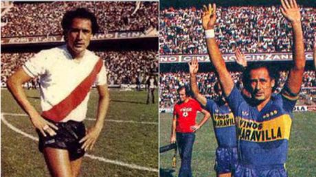 Jugadores que jugaron en Boca y River